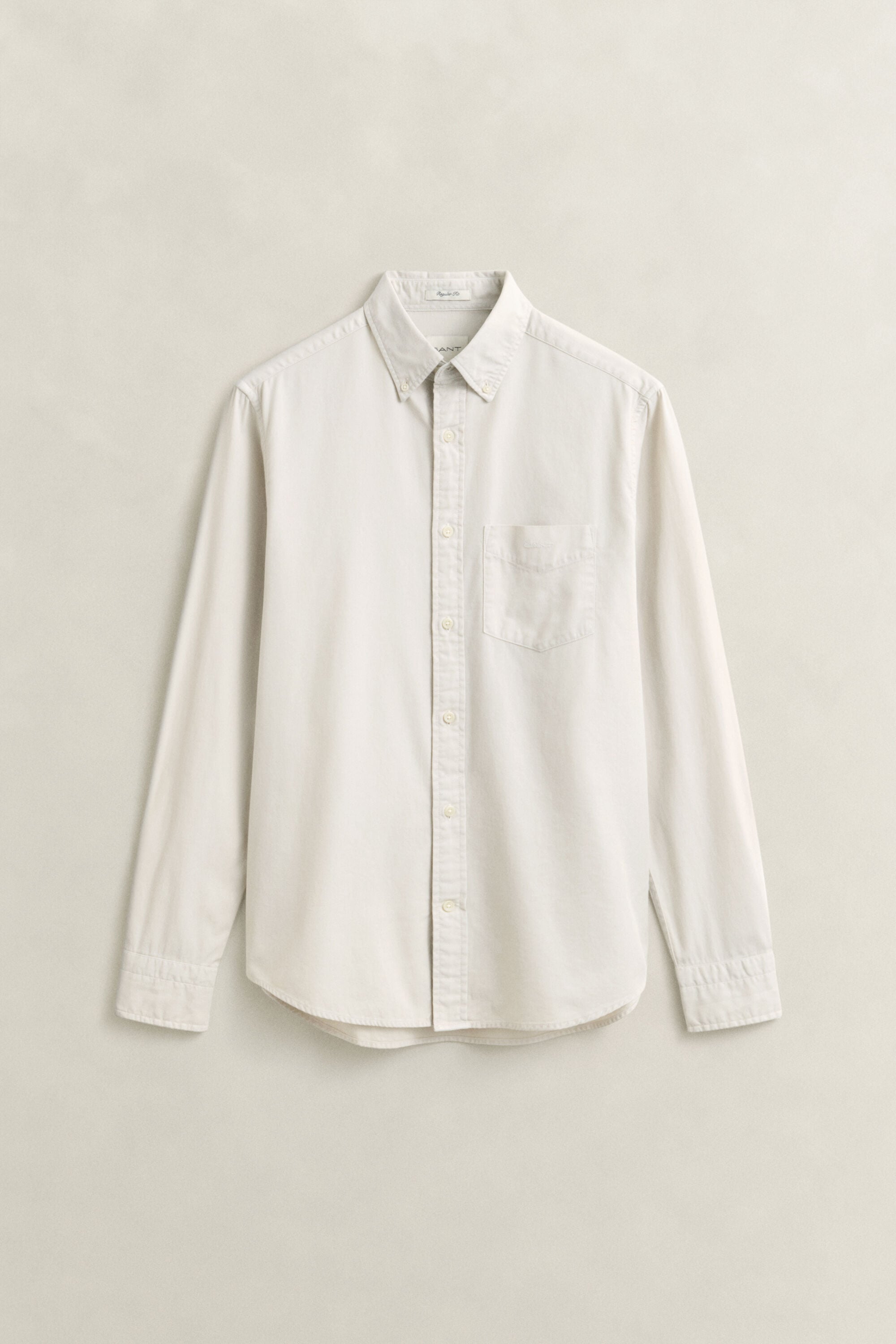 Chemise coupe regular en sergé
