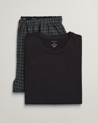 Coffret cadeau t-shirt et pantalon de pyjama en flanelle