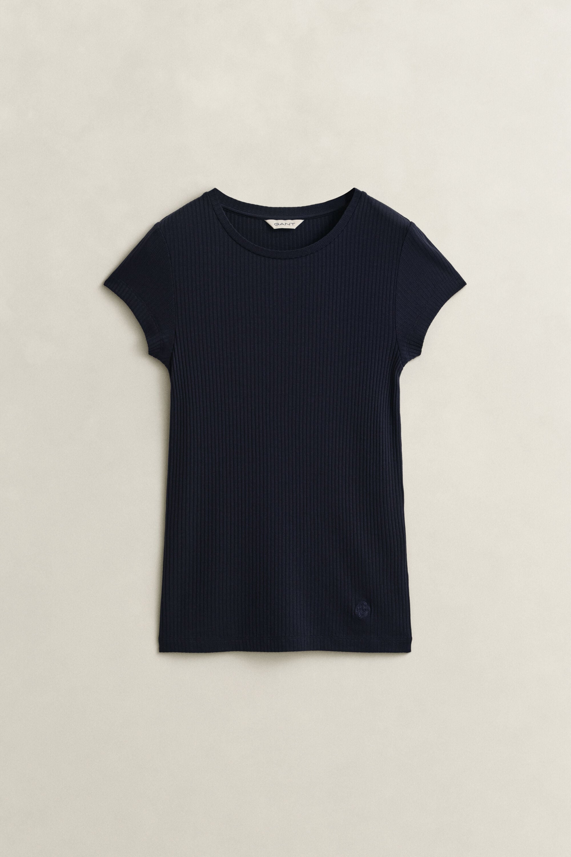 T-shirt coupe slim côtelé