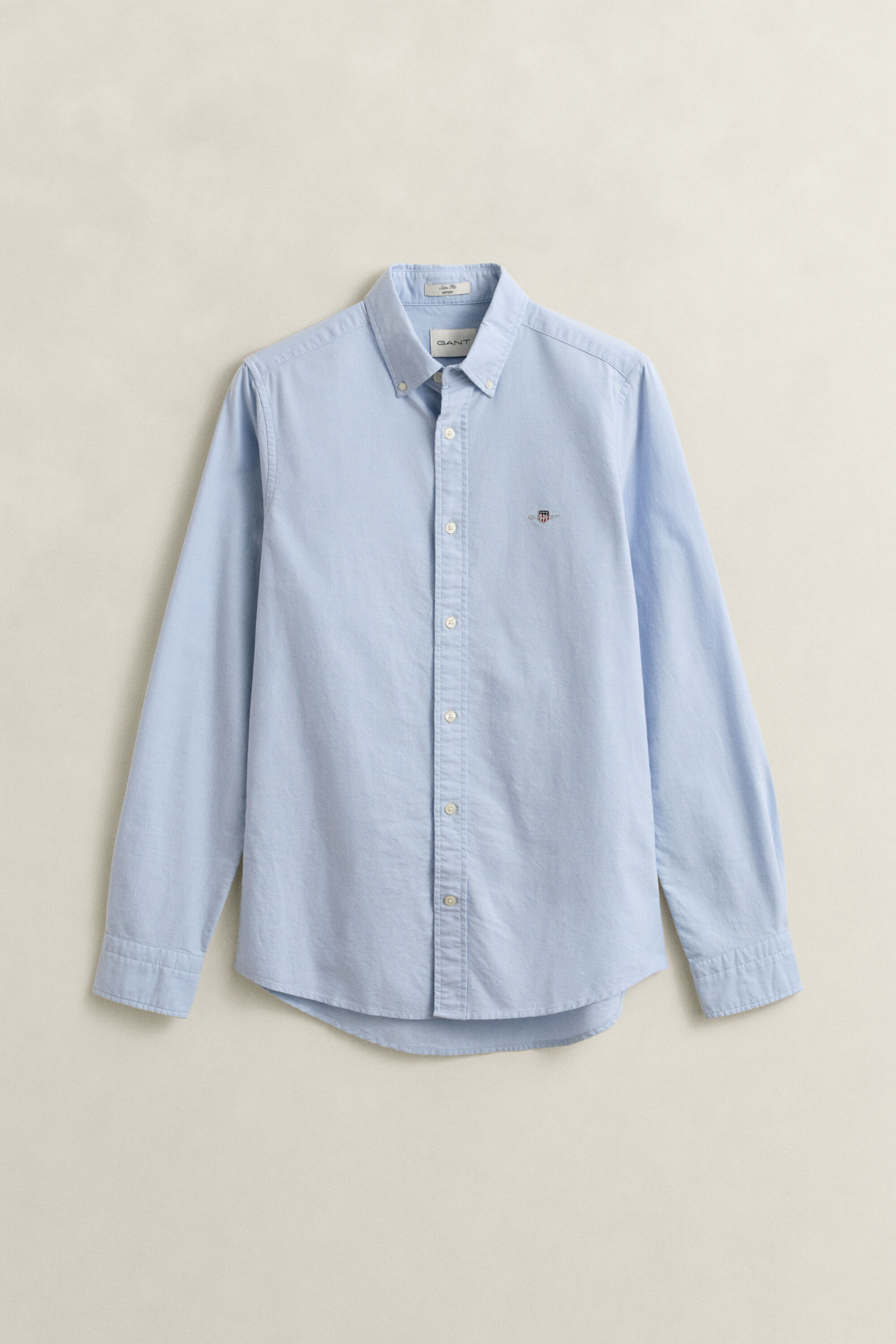 Chemise coupe slim en coton Oxford classique