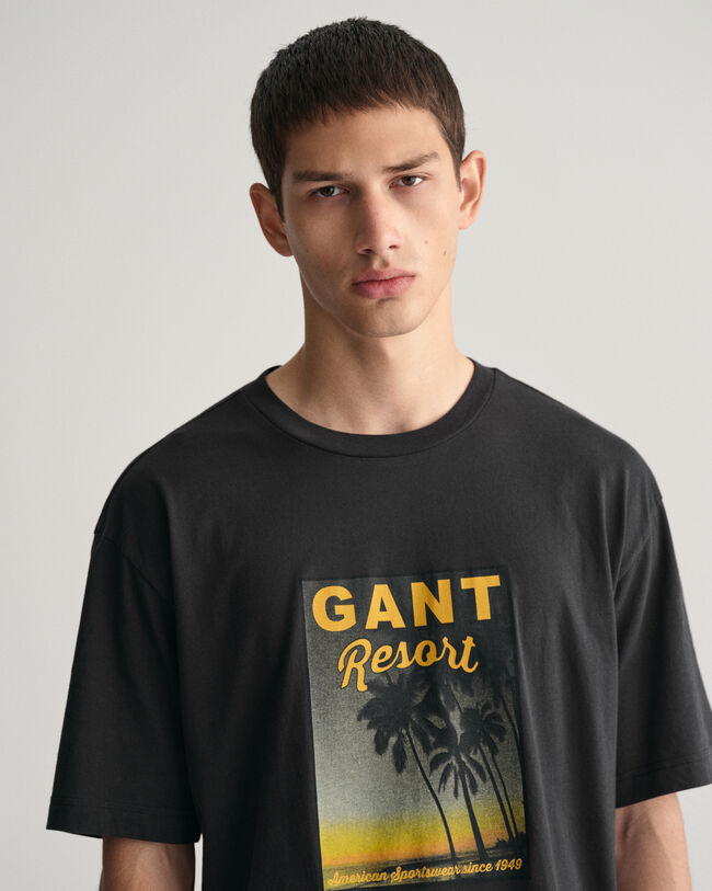 T-shirt d&eacute;lav&eacute; Graphic