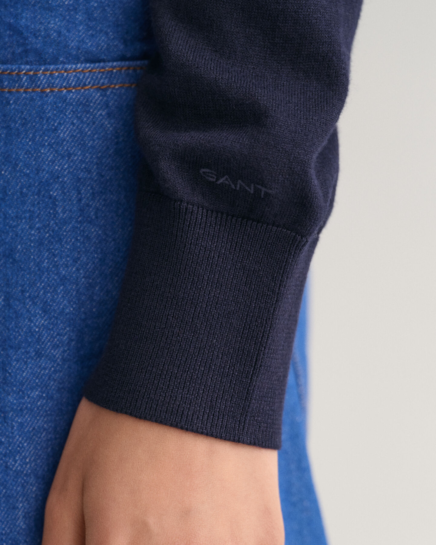 Rugger en maille fine