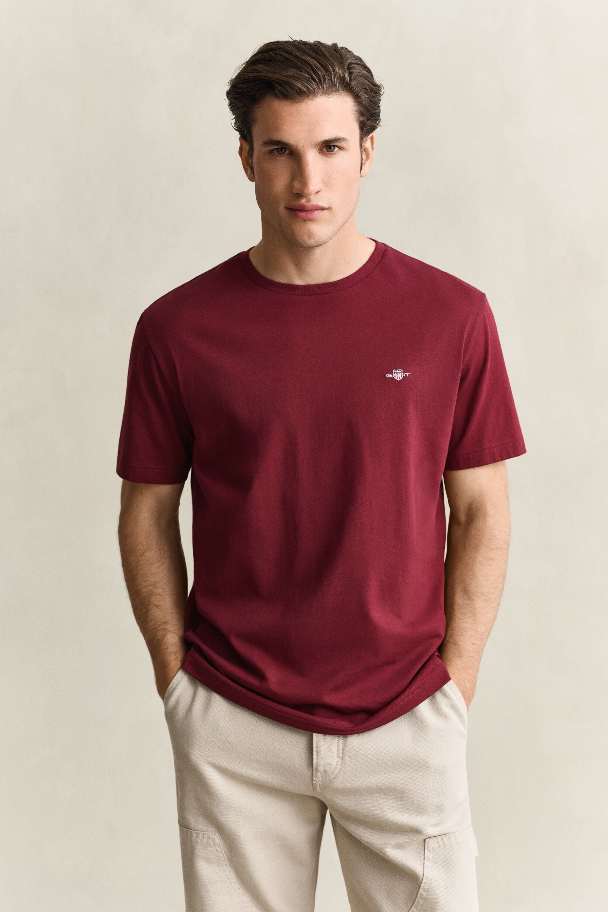 T-shirt regular avec écusson