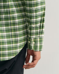 Chemise regular fit en coton Oxford &agrave; carreaux