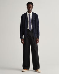 Cardigan col V en coton Classic