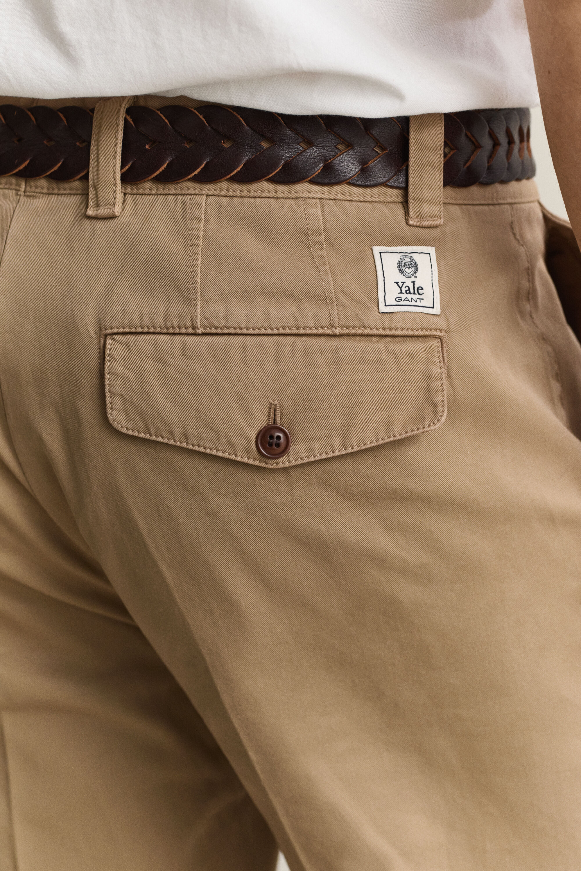 Pantalon chino en sergé de coton Gant x Yale