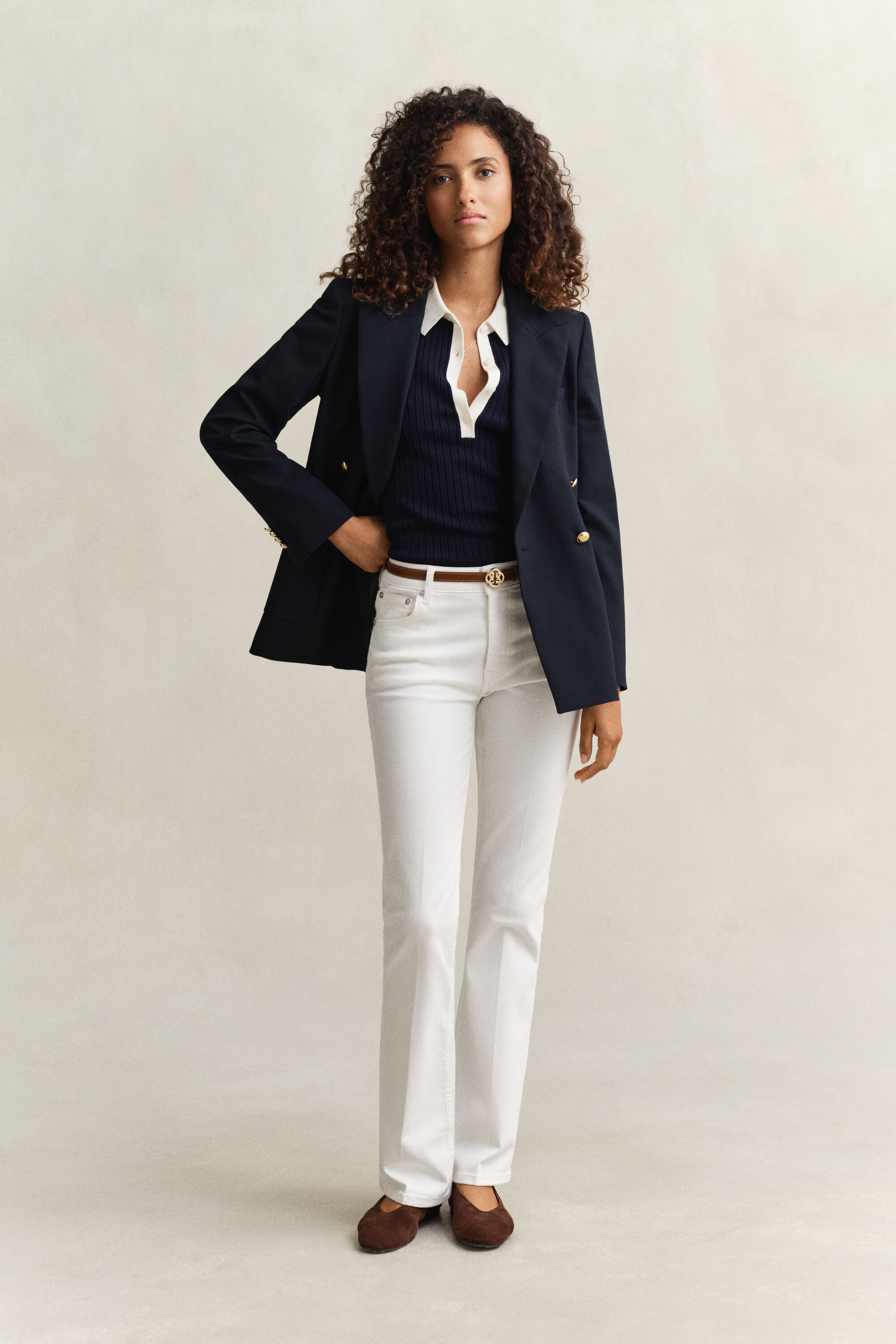 Jean stretch évasé