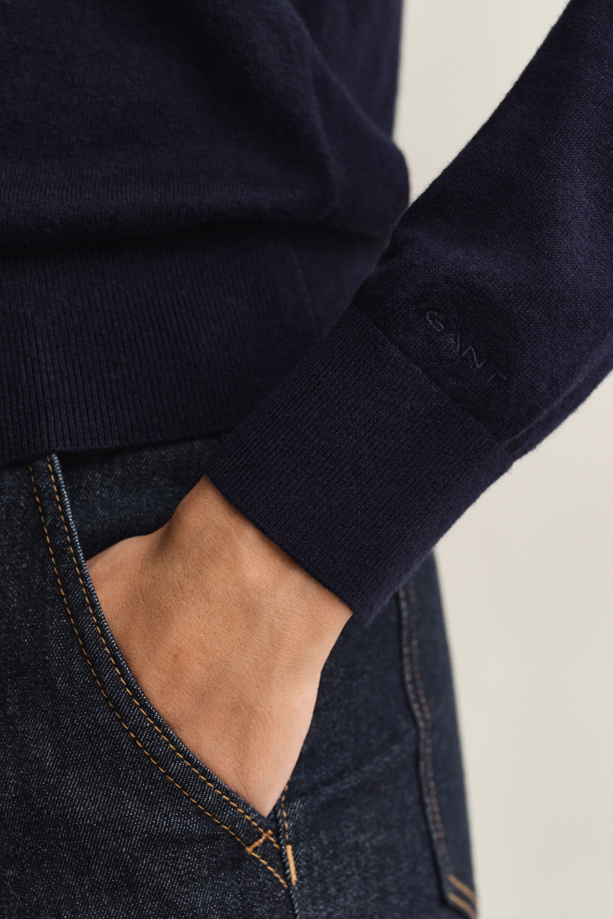 Cardigan col rond léger