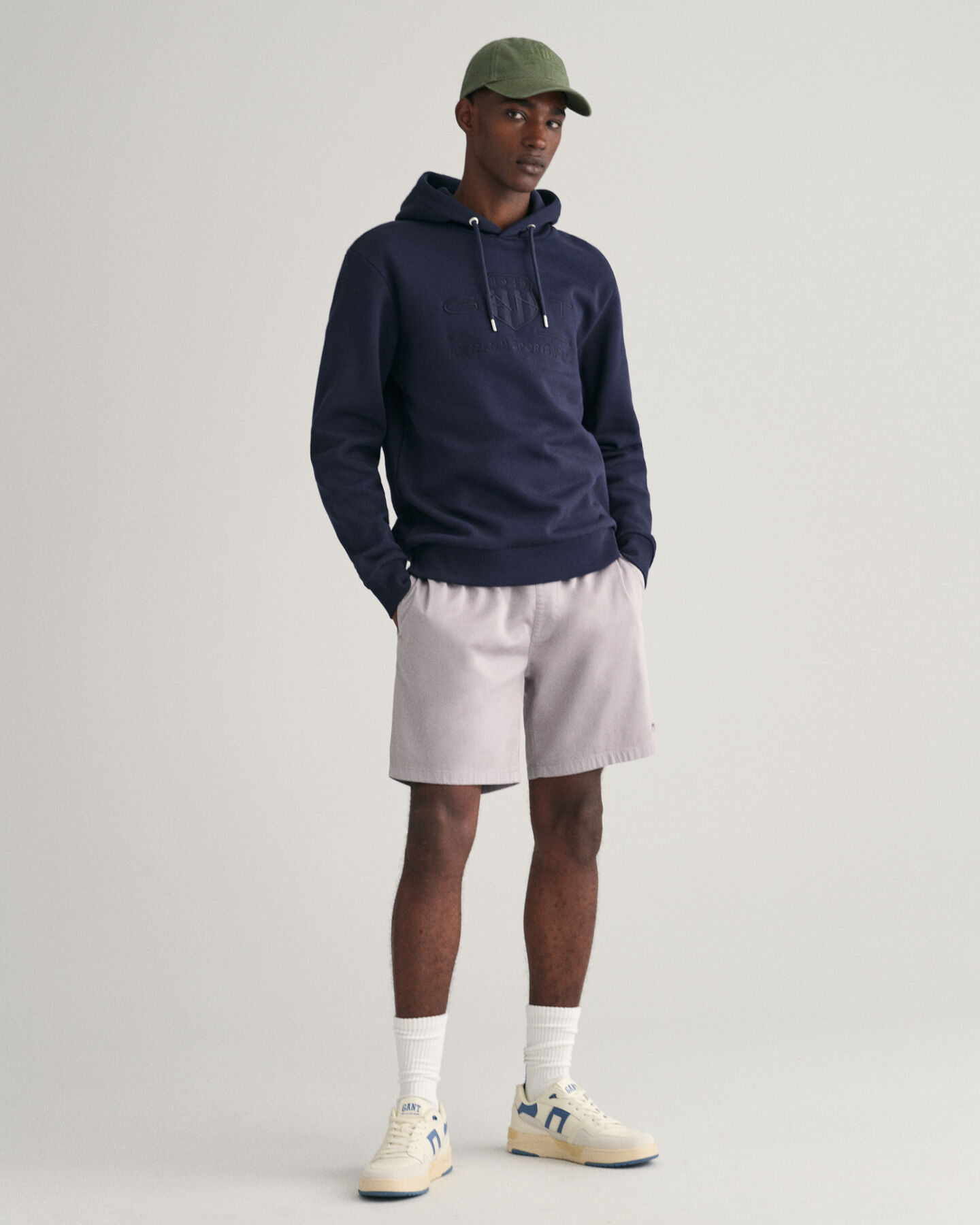 Short avec cordon de serrage Logo