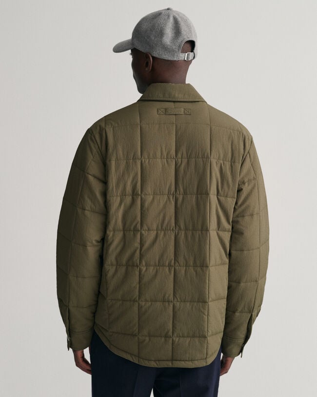 Veste-chemise matelassée