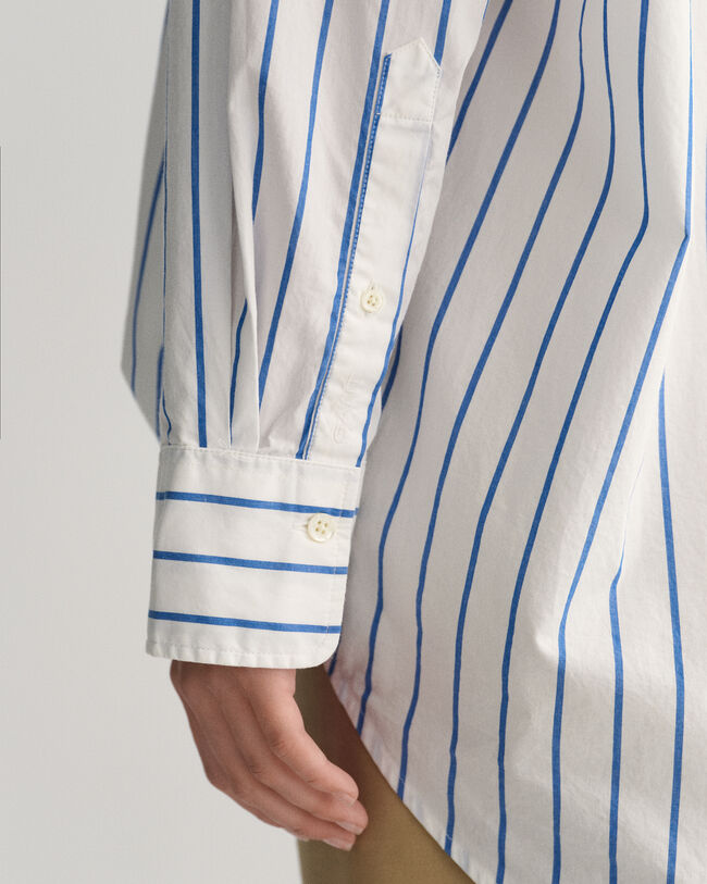 Chemise ultra-ample &agrave; rayures