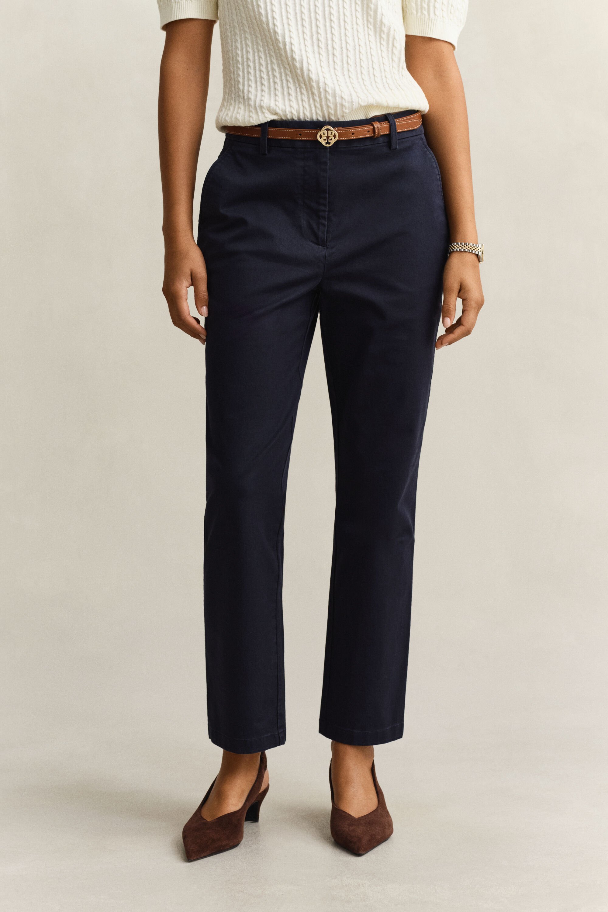 Pantalon chino coupe slim