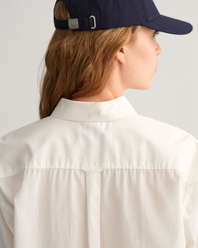 Chemise relaxed fit en popeline Luxury