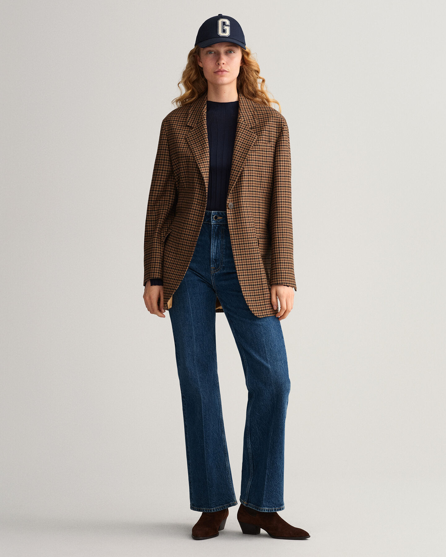 Haut en maille côtelée