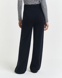 Pantalon en laine tricotée