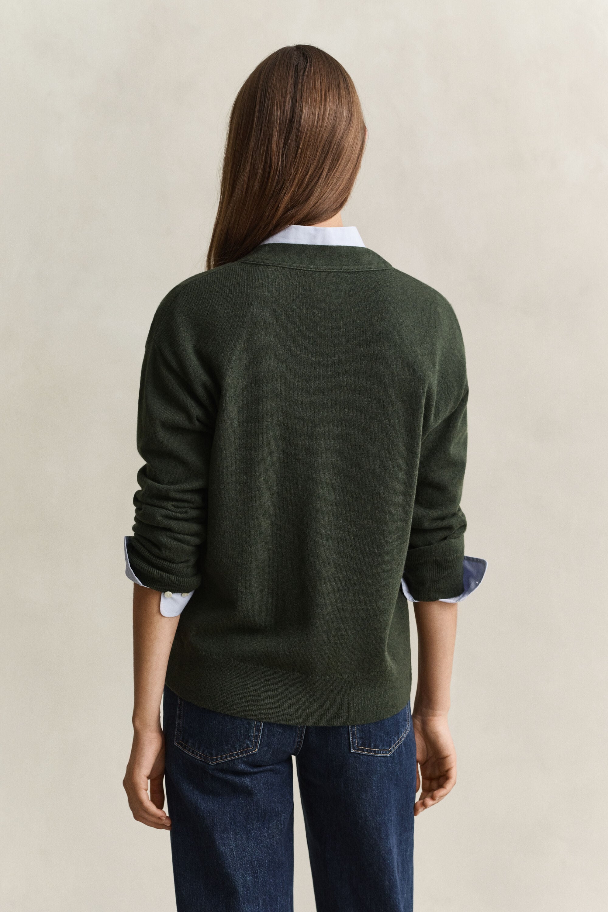 Cardigan en laine d'agneau ultrafine