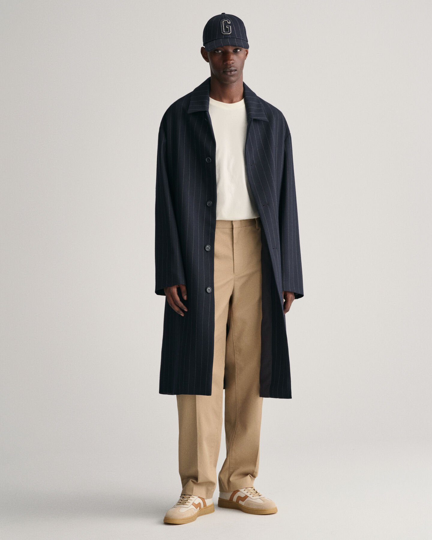 Manteau à rayures tennis