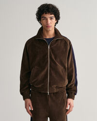 Veste de survêtement en velours