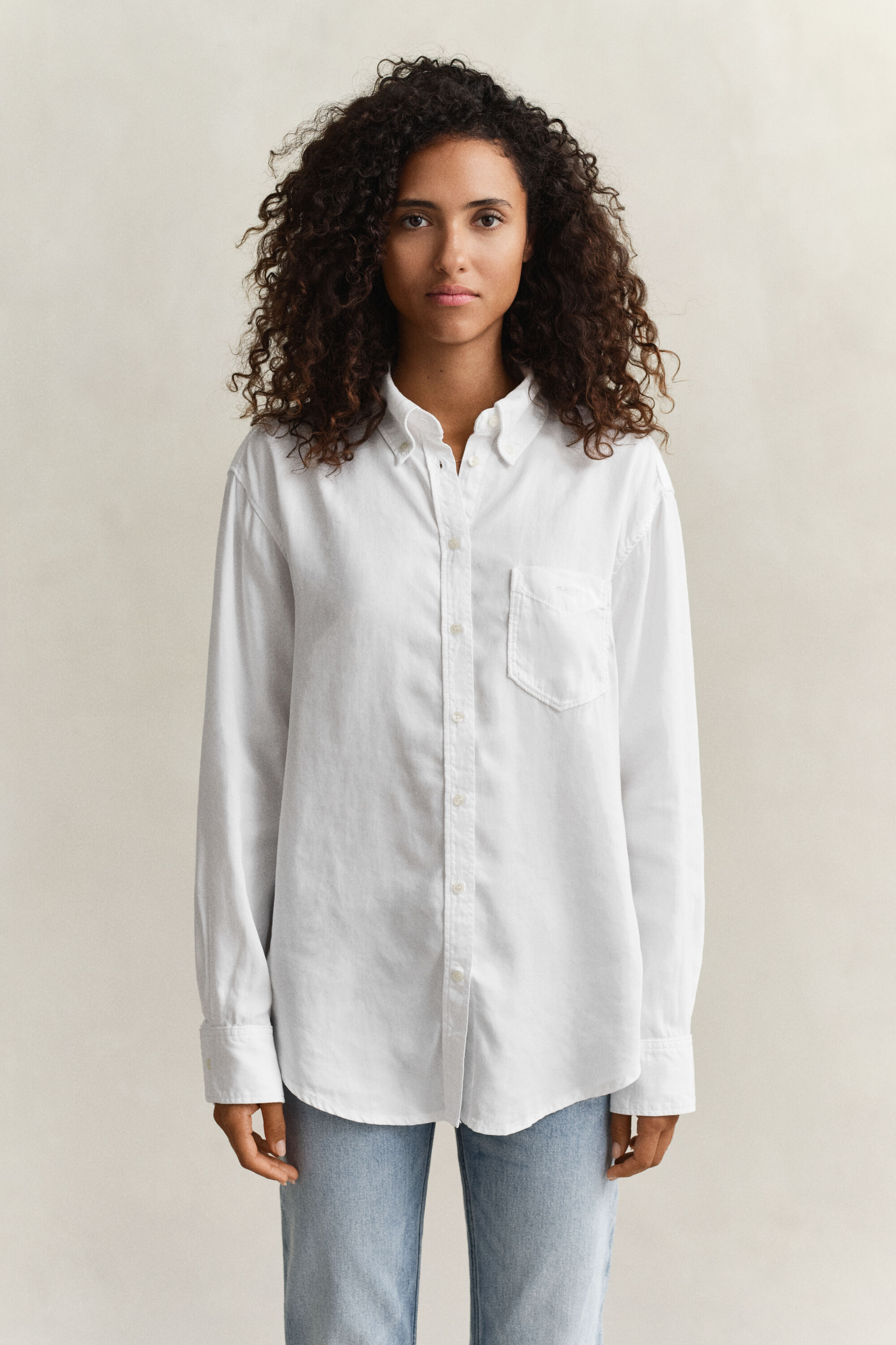 Chemise indigo