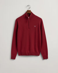 Pull en laine d'agneau ultrafine à demi-zip