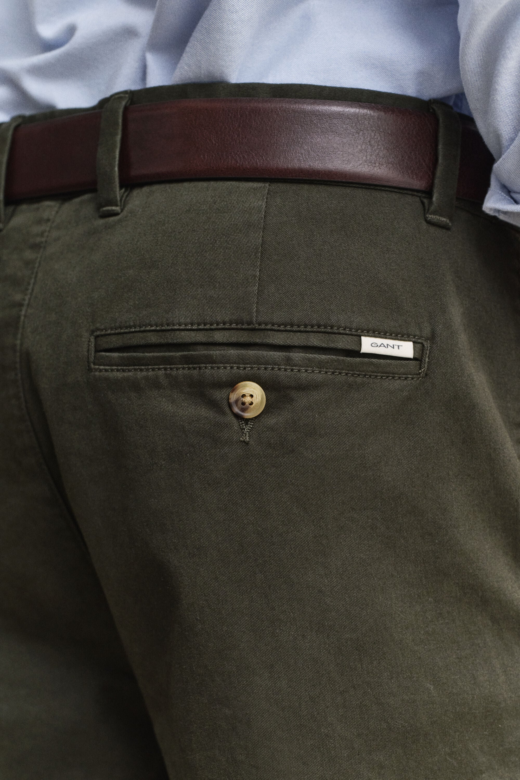 Pantalon chino classique coupe regular