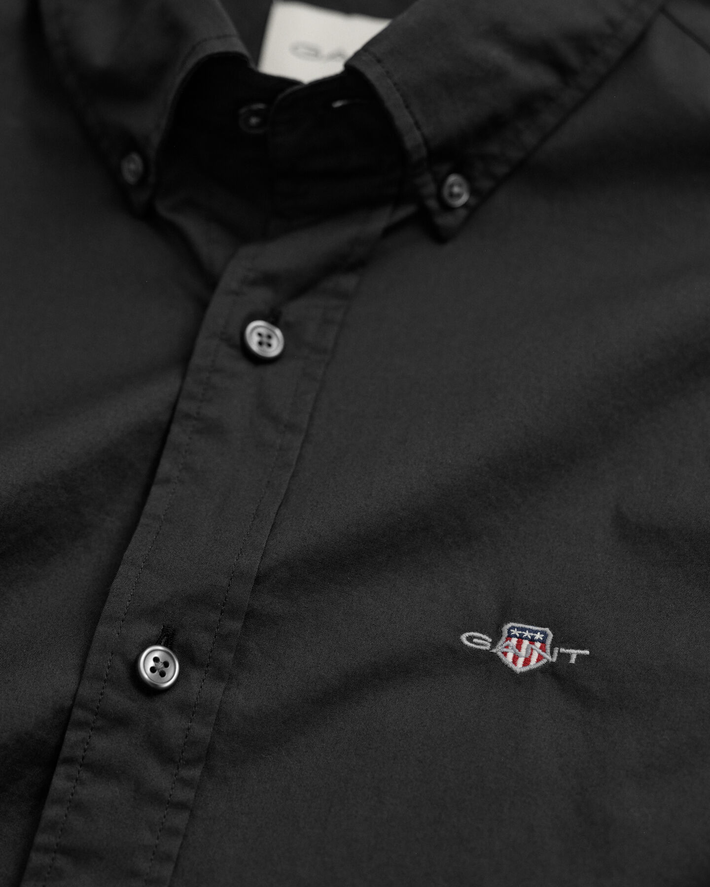 Chemise coupe slim en popeline classique