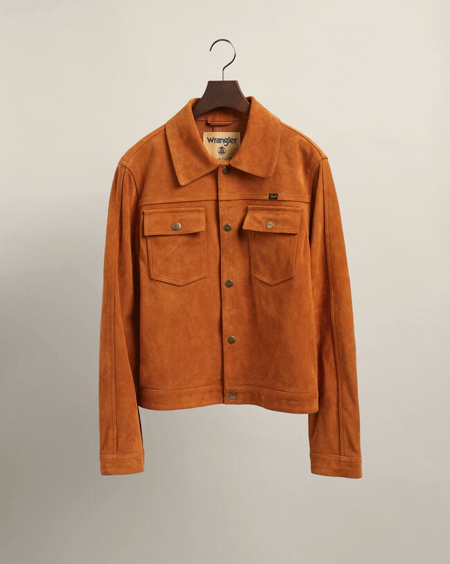 Veste en daim Wrangler x GANT