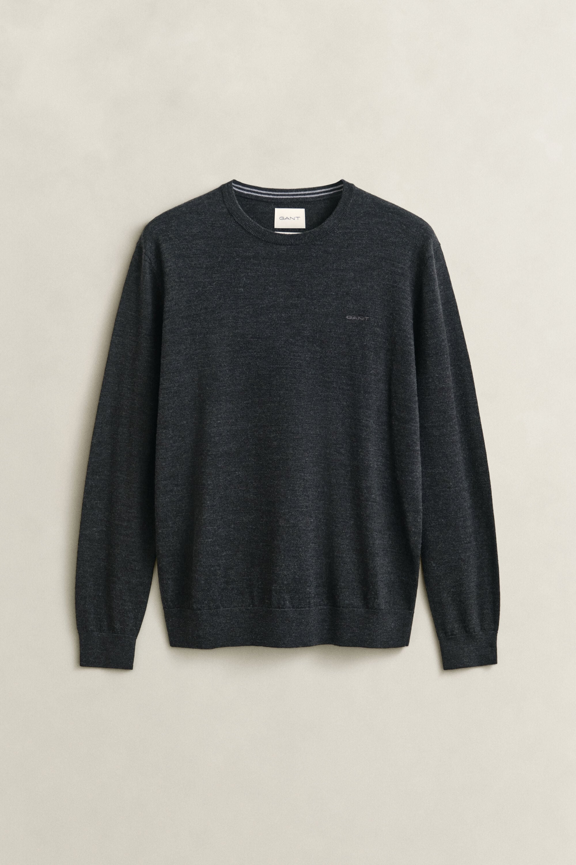 Pull col rond en laine mérinos