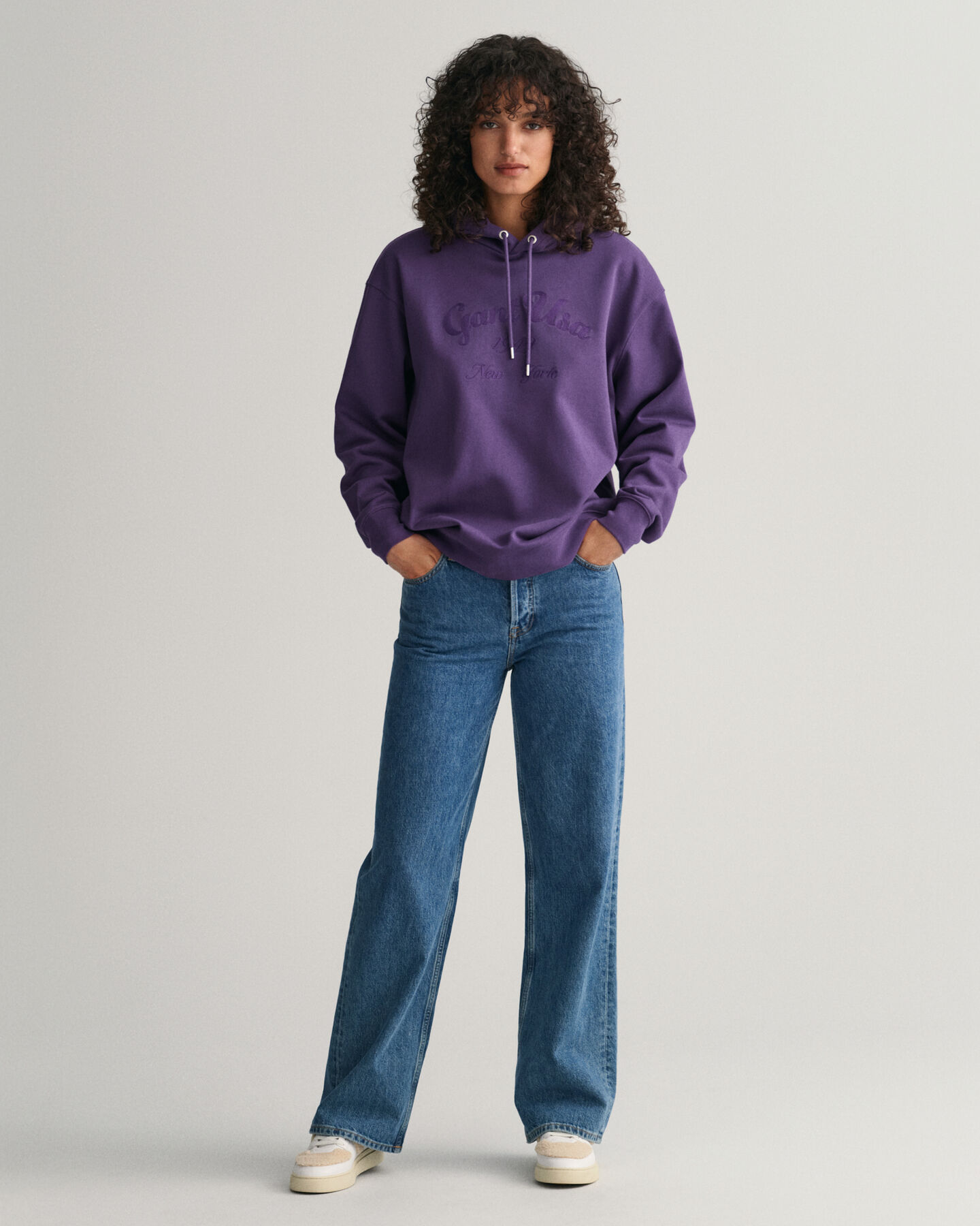 Sweat &agrave; capuche Script Graphic