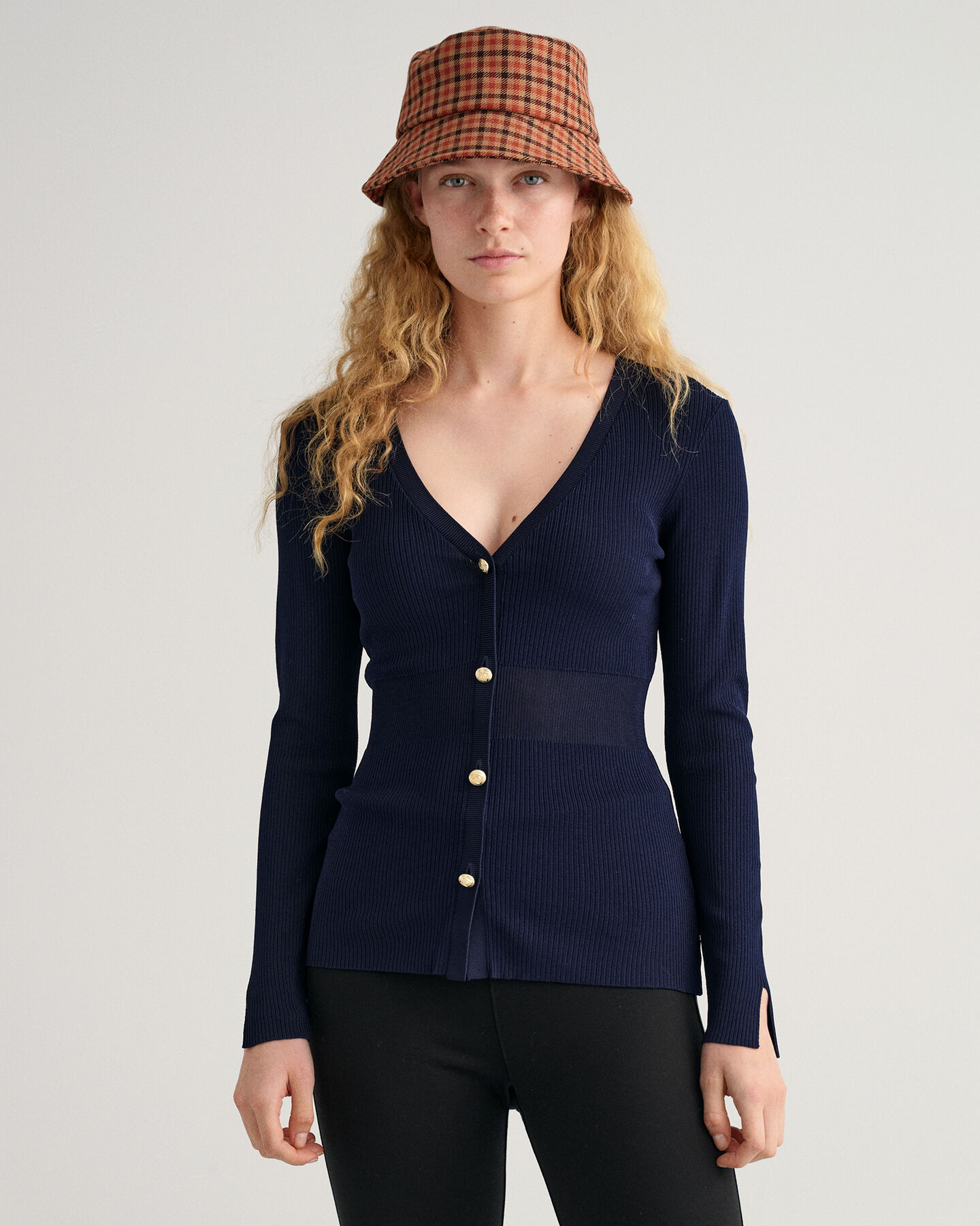 Haut c&ocirc;tel&eacute; style cardigan