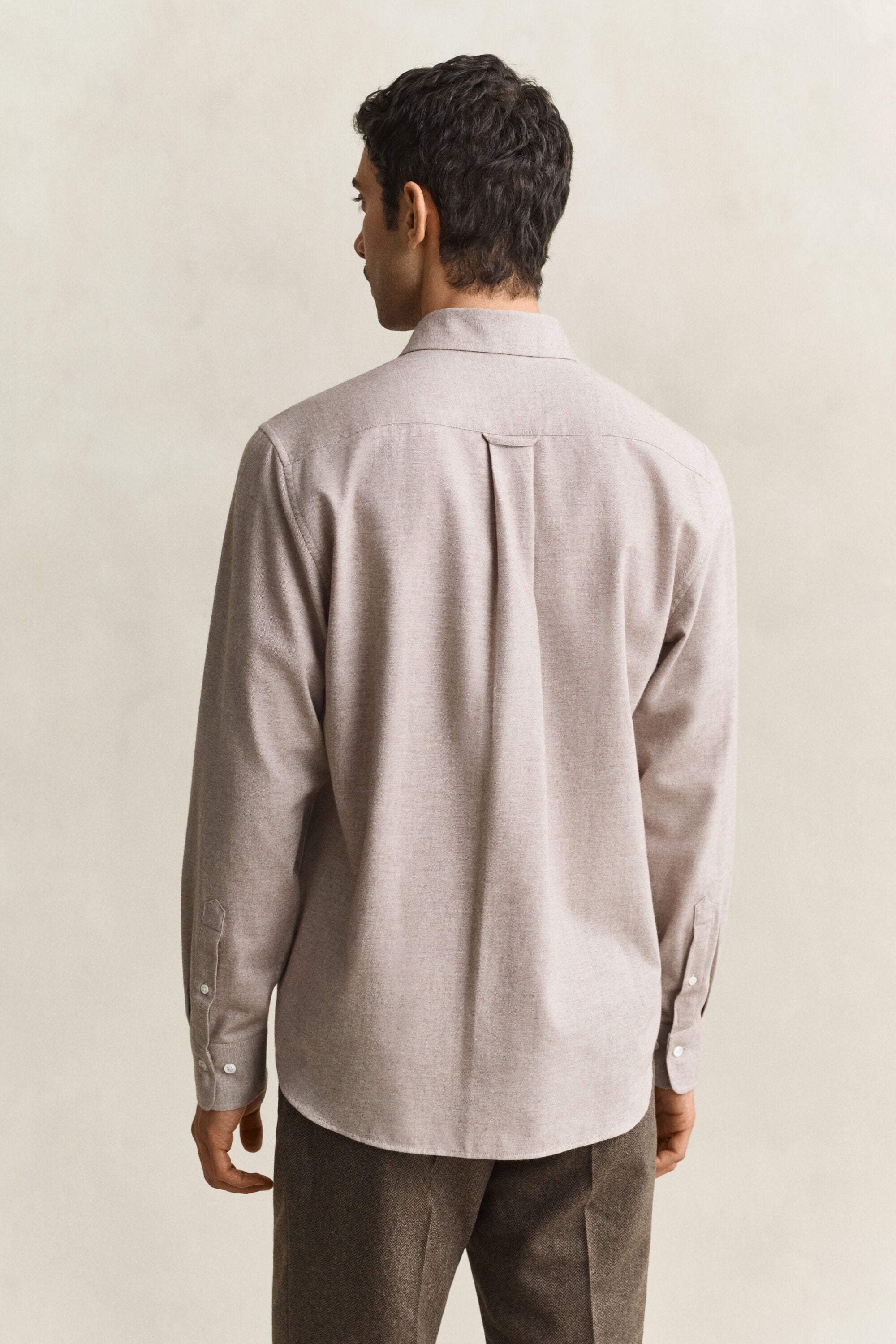 Chemise en flanelle chinée