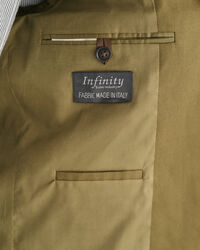 Veste blazer regular fit en coton