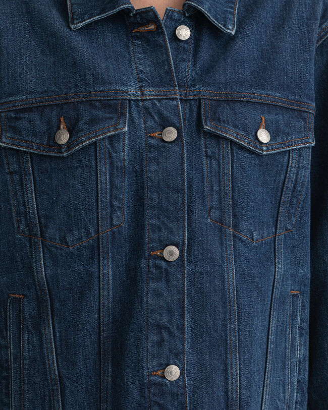 Veste en denim ultra-ample