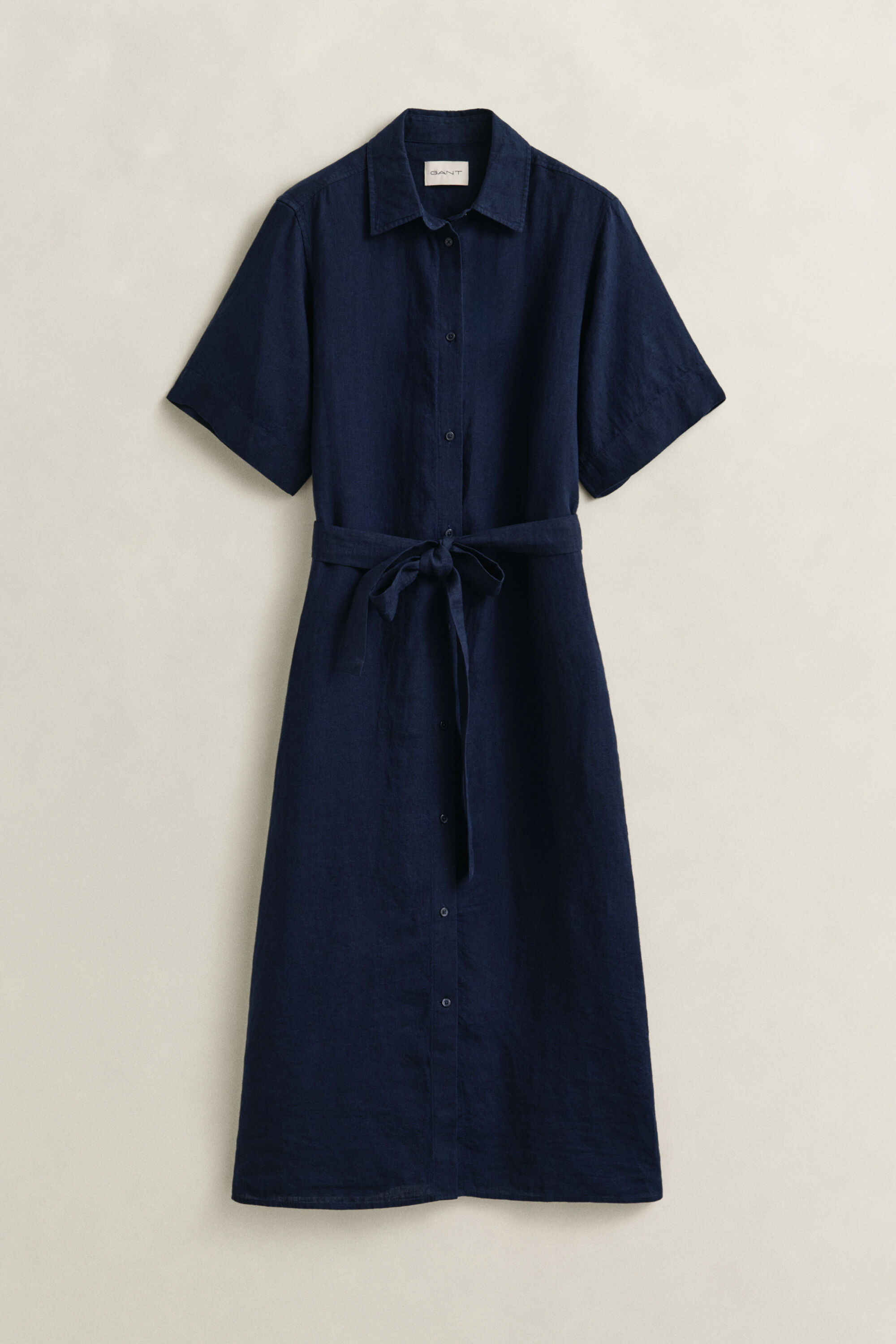 Robe-chemise en lin