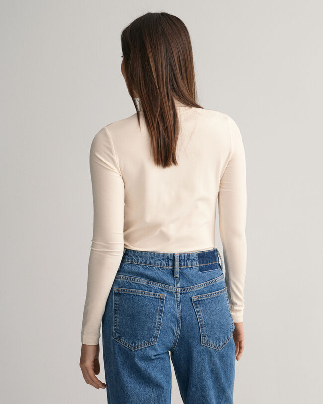 Haut col roulé à manches longues