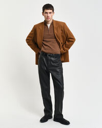 Jean en cuir à 5 poches