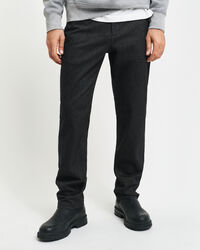 Pantalon slim fit bicolore