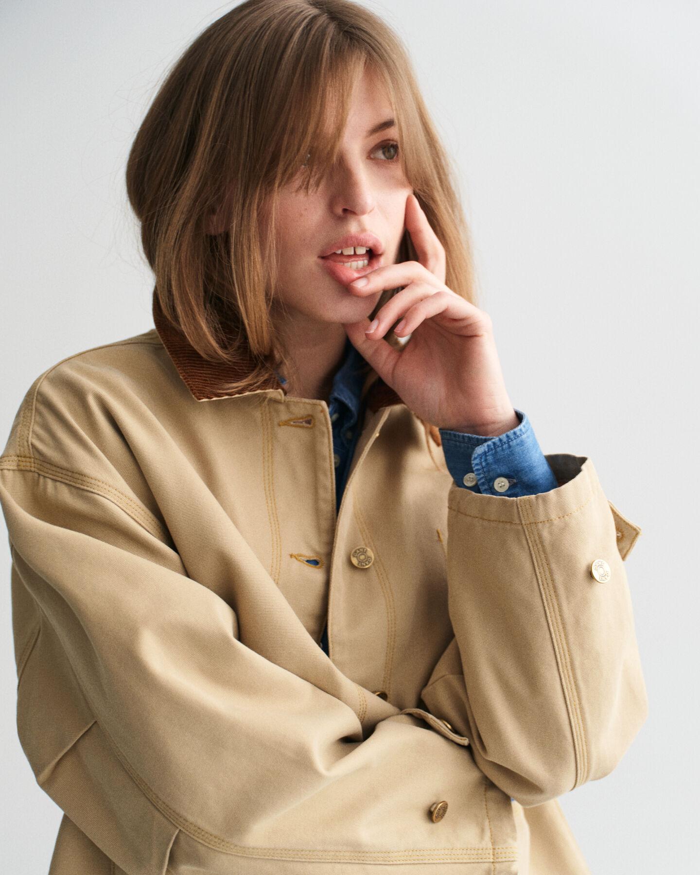 Veste délavée Workwear