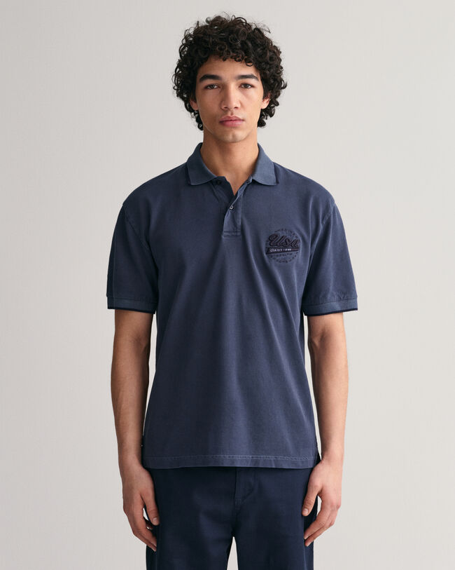 Polo en coton piqué GANT USA