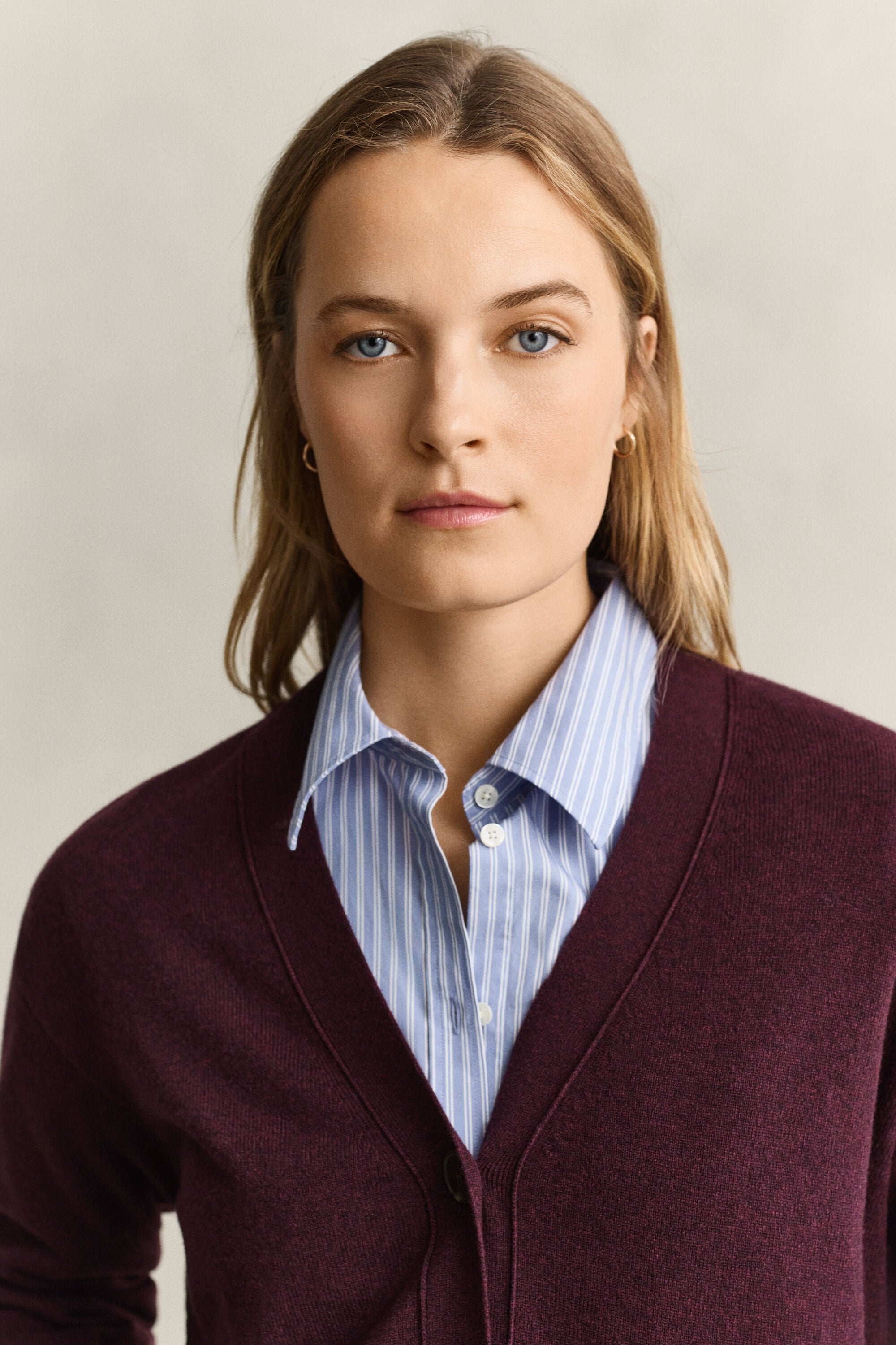 Cardigan en laine d'agneau ultrafine