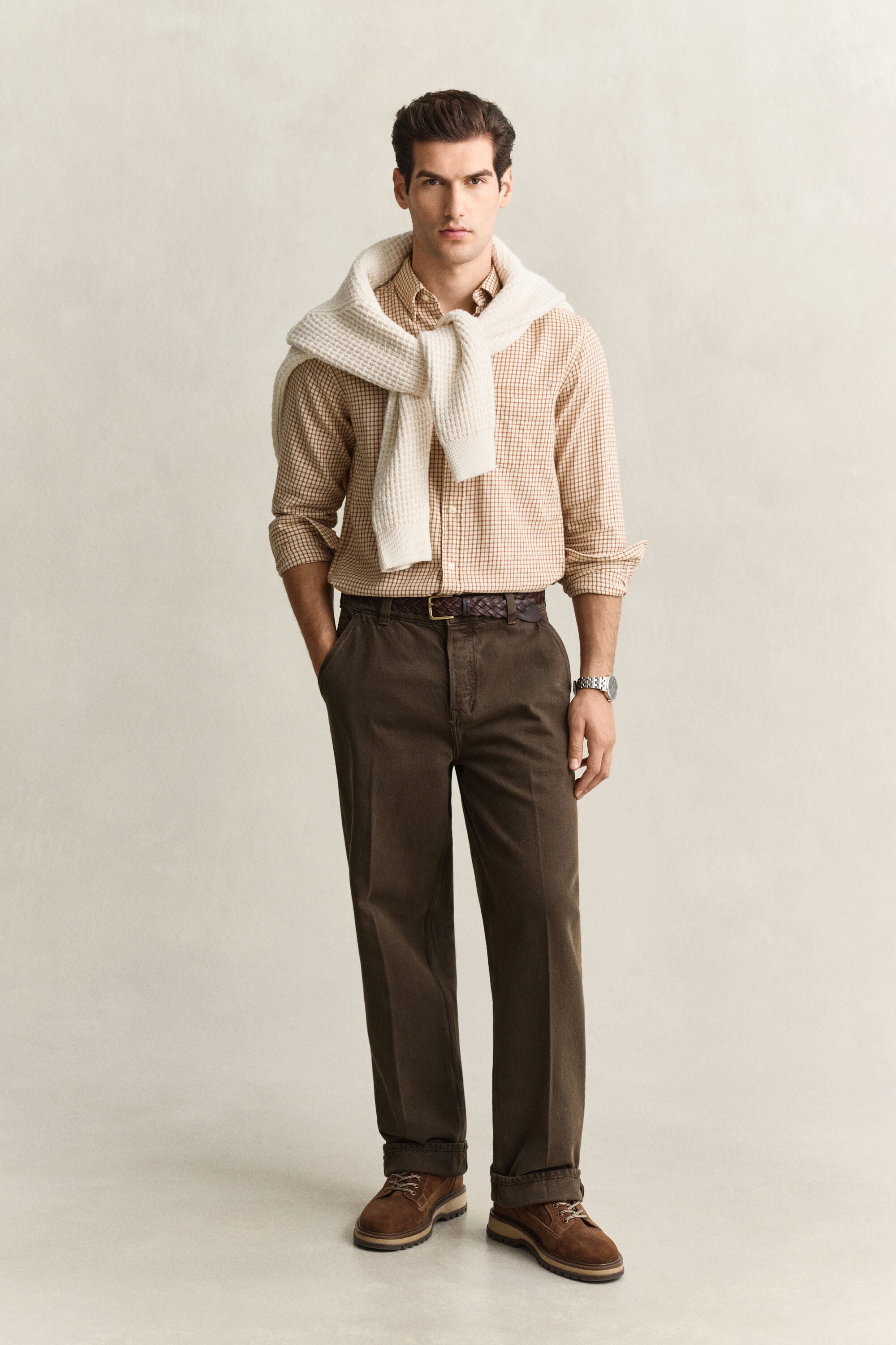 Chemise en flanelle à carreaux Windblown