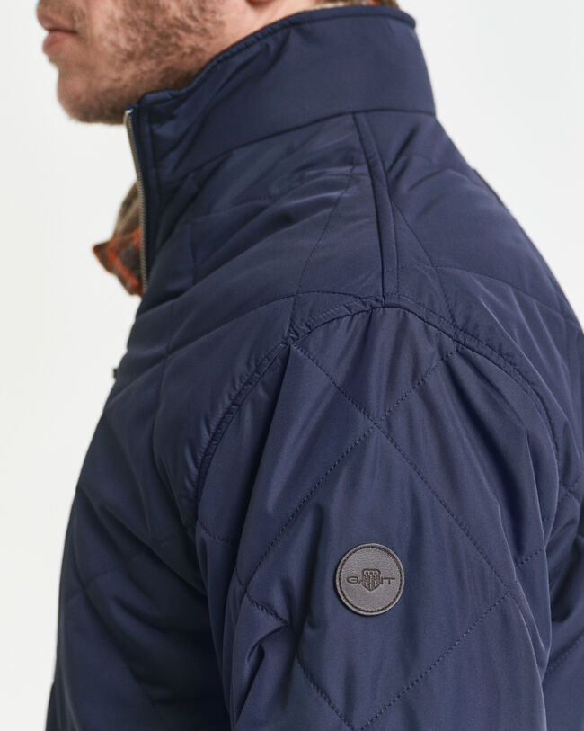 Veste réversible à col droit