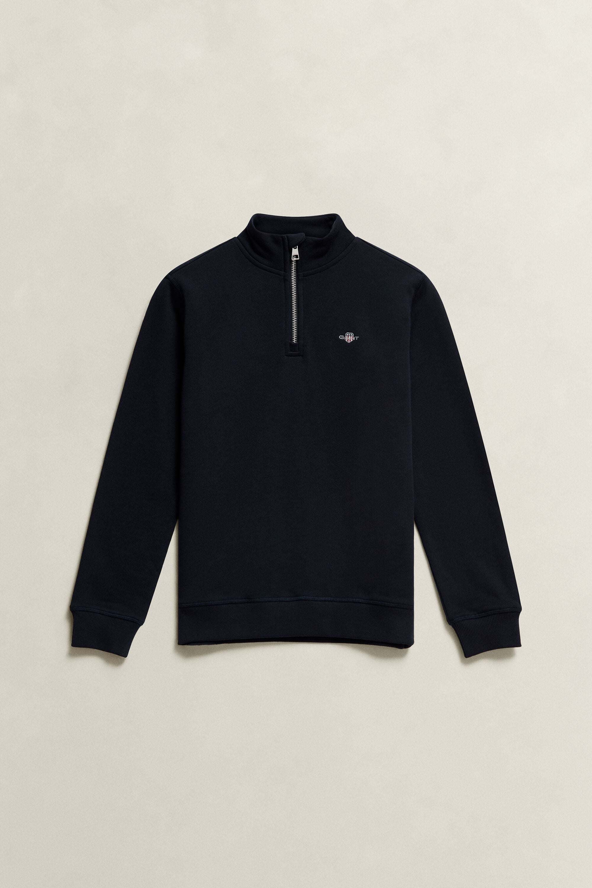 Sweat-shirt à demi-zip avec écusson Ado Garçon