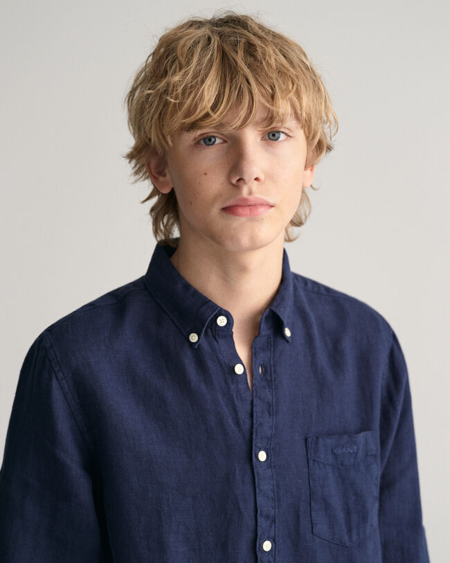 Chemise en lin Teens