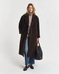 Pull col roulé en laine et cachemire doux