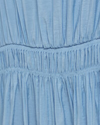 Robe à manches bouffantes Flounce