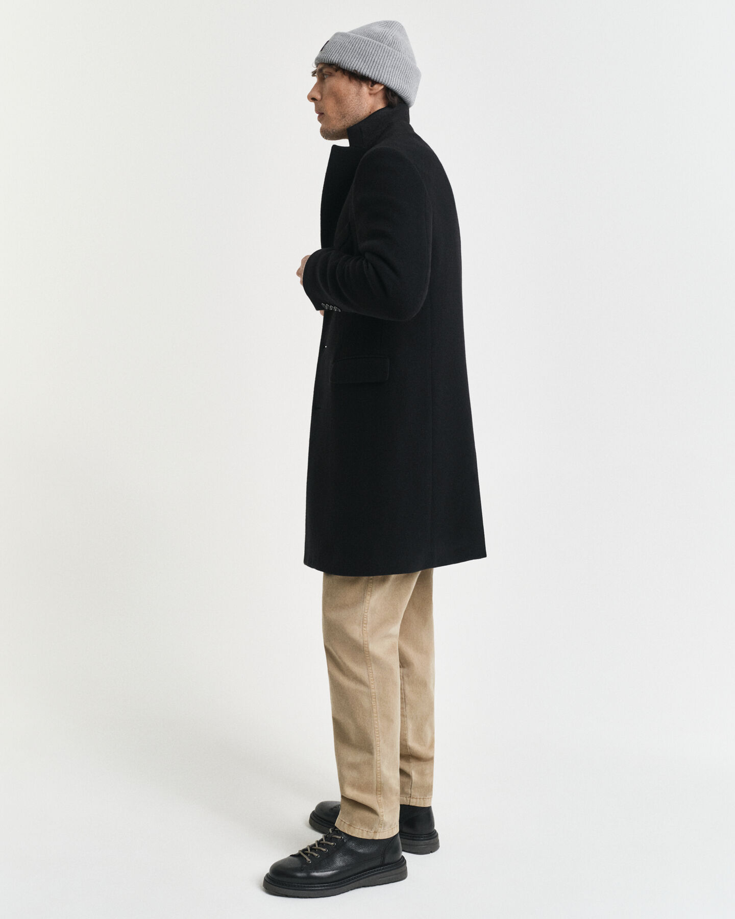 Manteau en laine classique