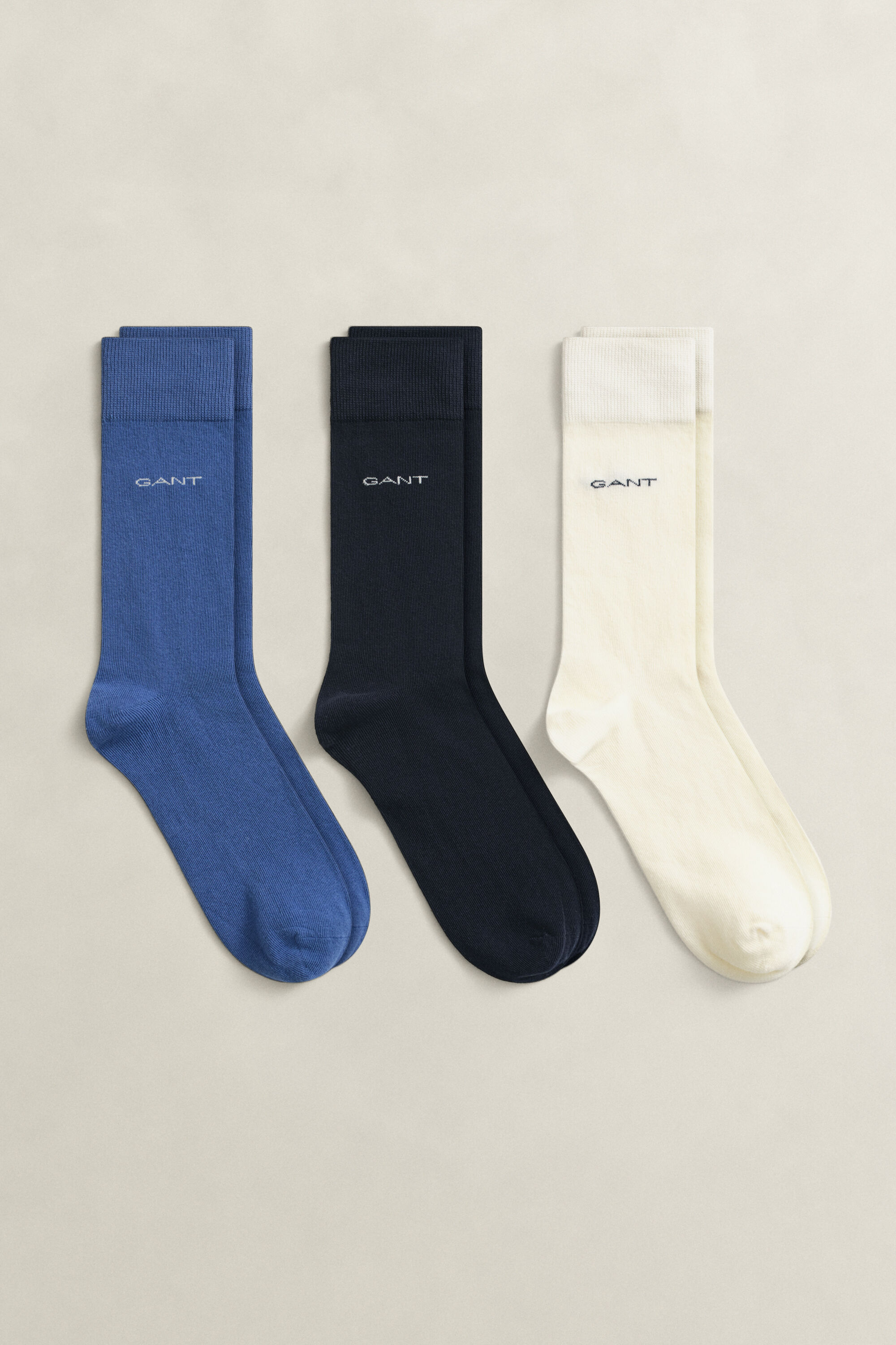 Lot de 3 paires de chaussettes douces en coton