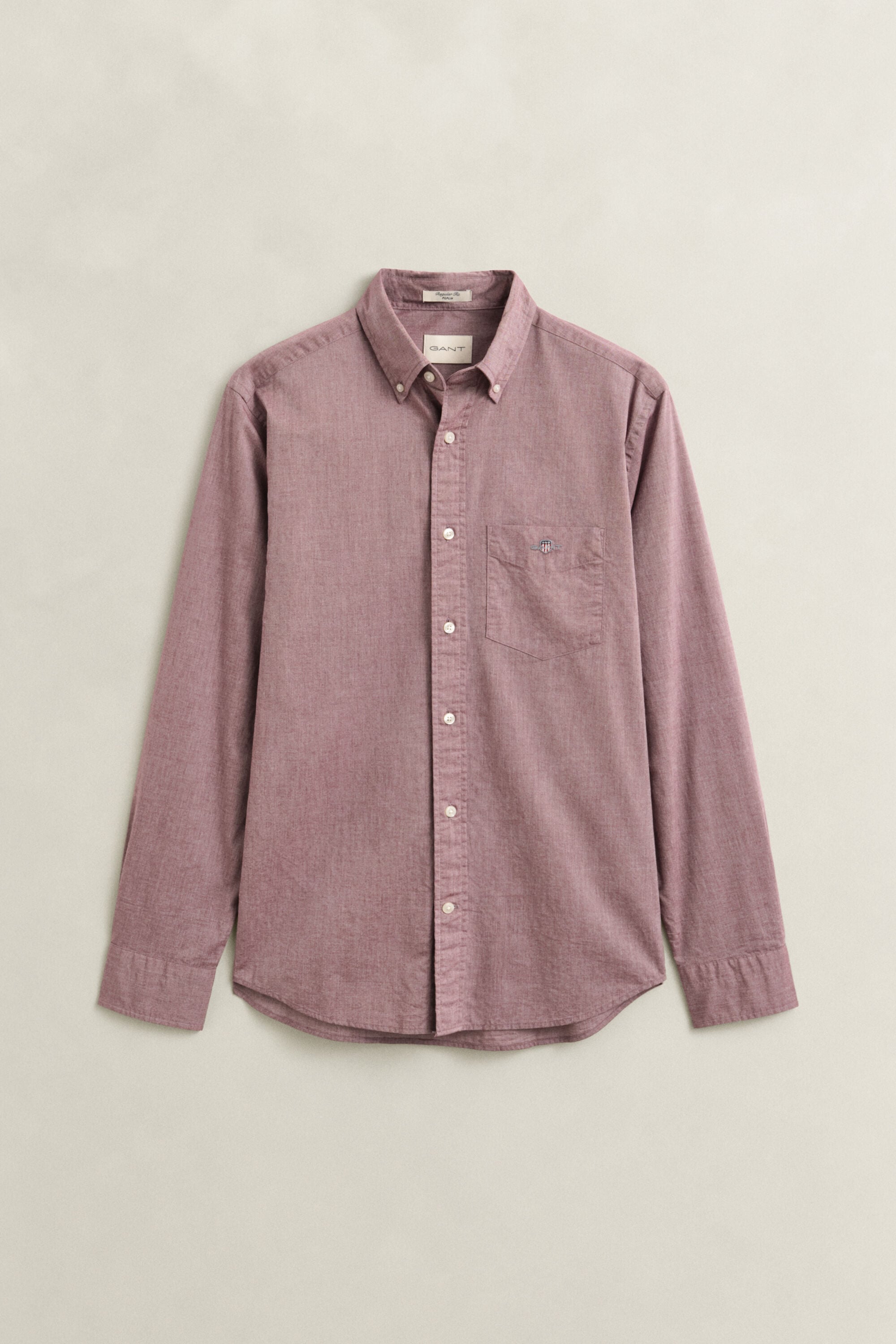 Chemise regular classique en popeline