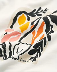 Sweat-shirt ras du cou Palm Print